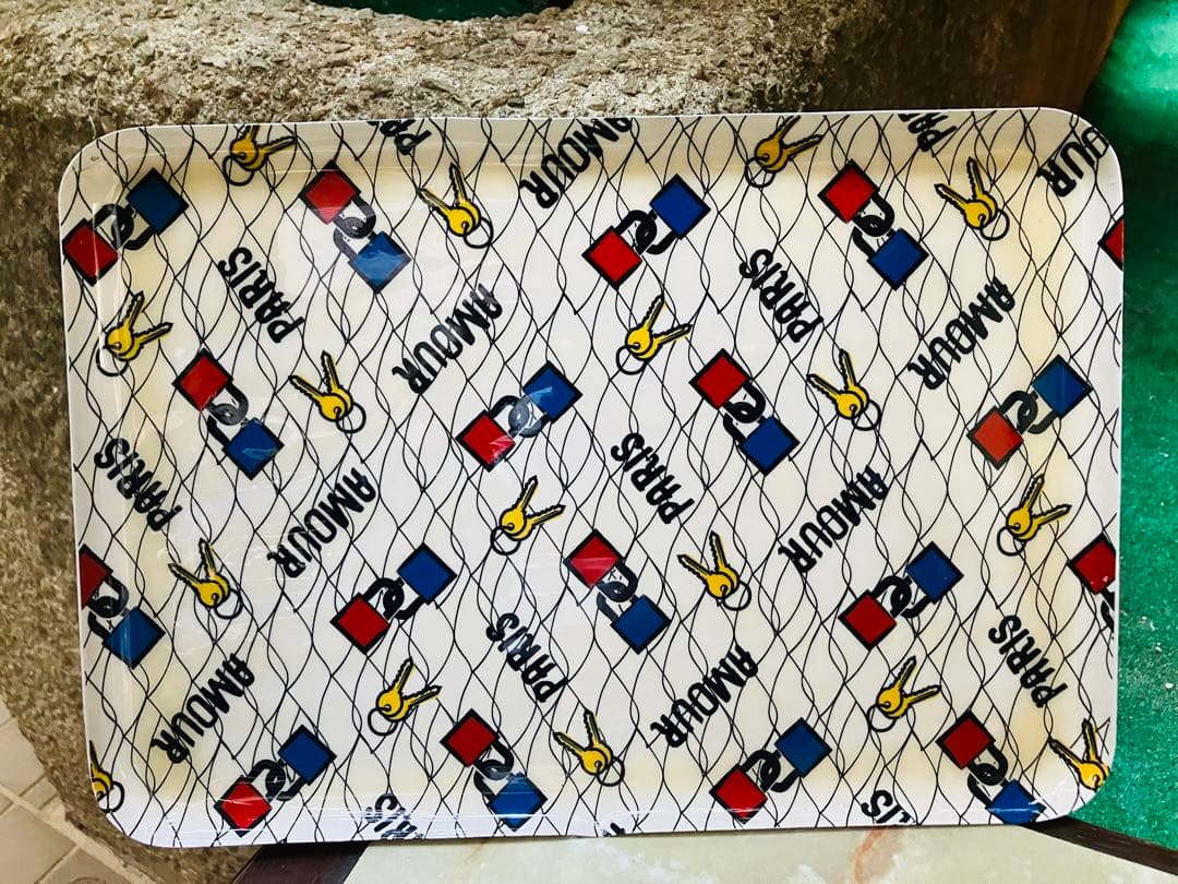 maison chateau rouge＊monoprixコラボamourトレイ