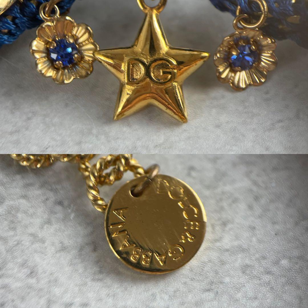 未使用級✨ ドルチェアンドガッバーナ ブレスレット スター ゴールド 袋付き