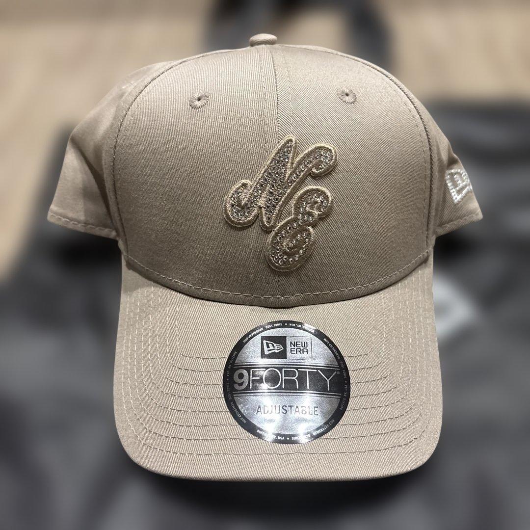 New Era 9FORTY ベージュキャップ　ニューエラ
