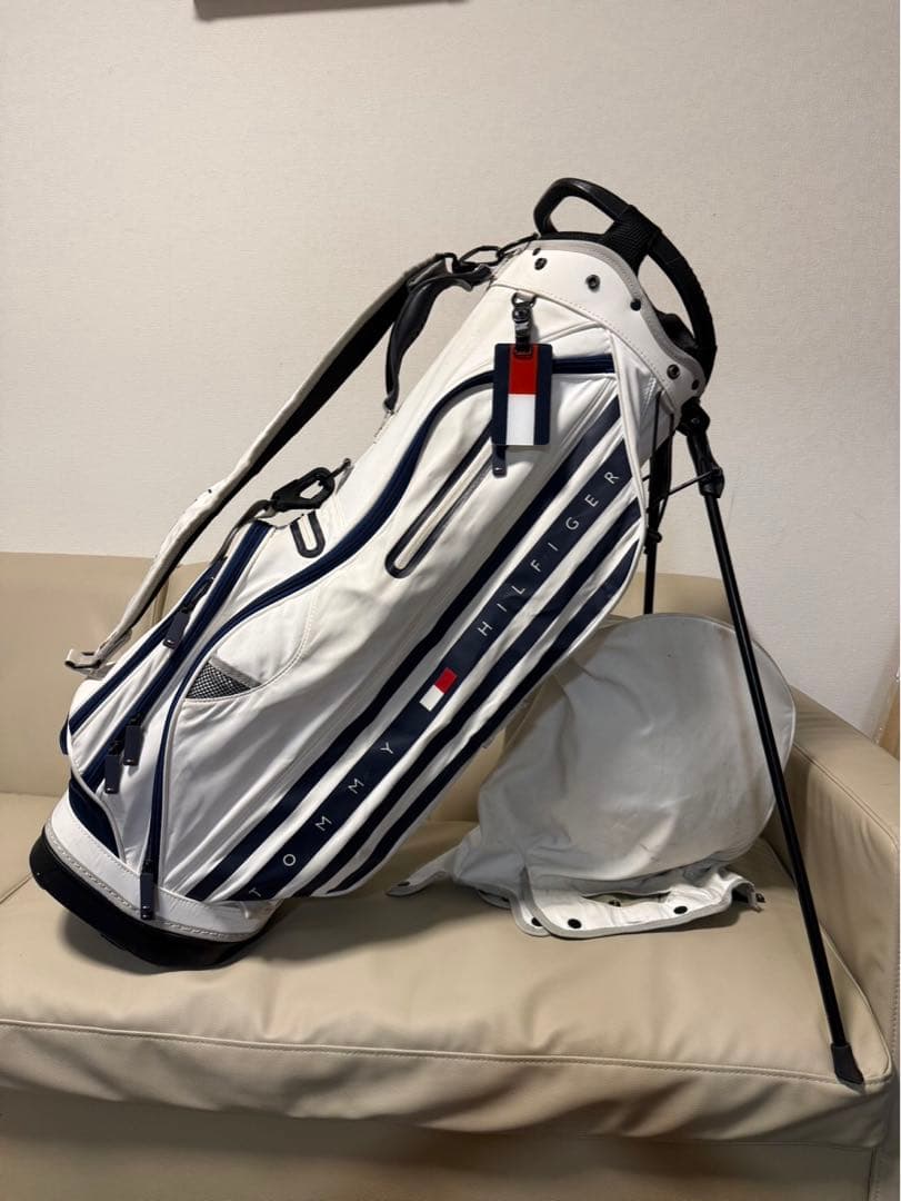 【送料込み】廃盤希少品　トミーヒルフィガー　スタンド式ゴルフバッグ