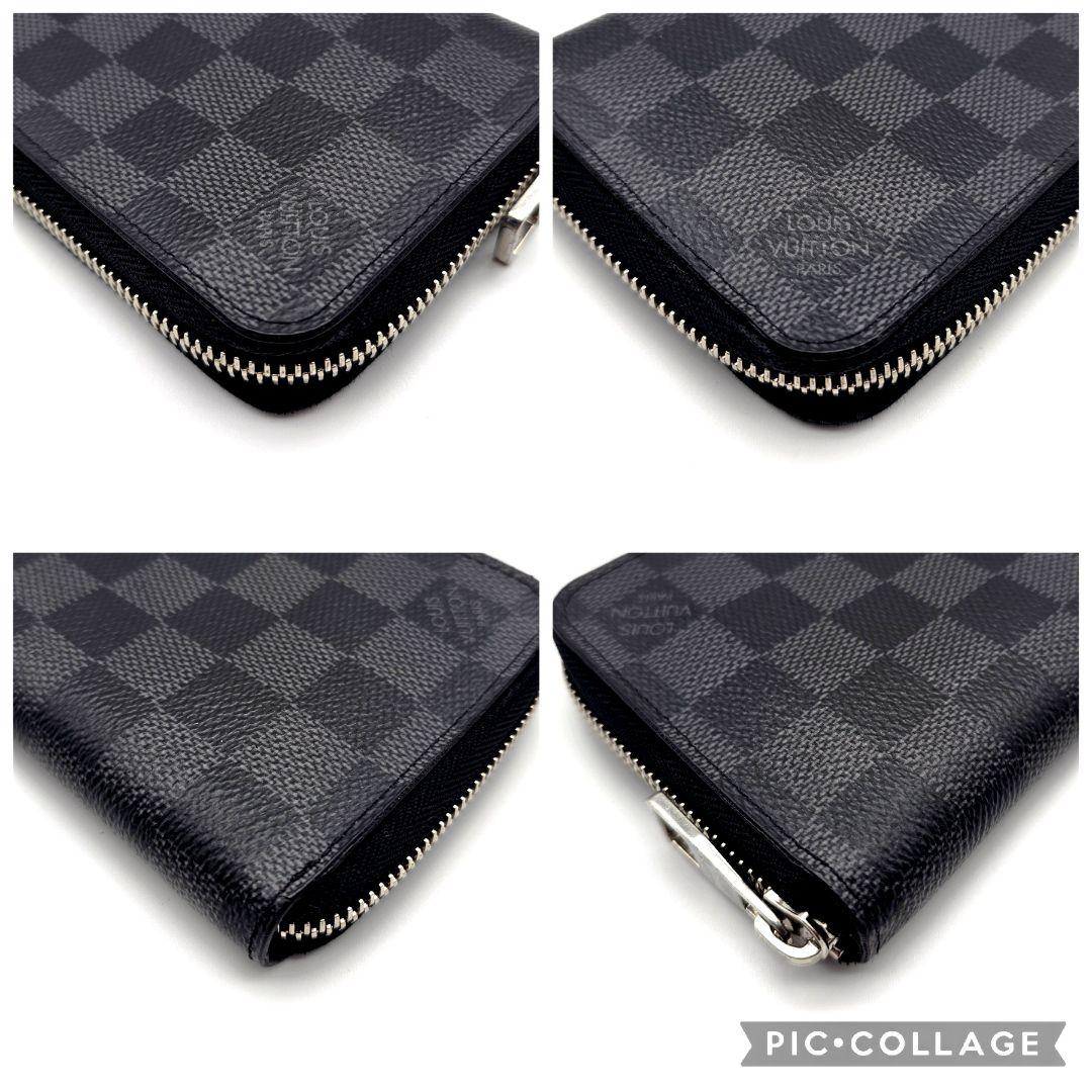 ルイヴィトン　ジッピーウォレット　長財布　ヴェルティカル　ダミエグラフィット