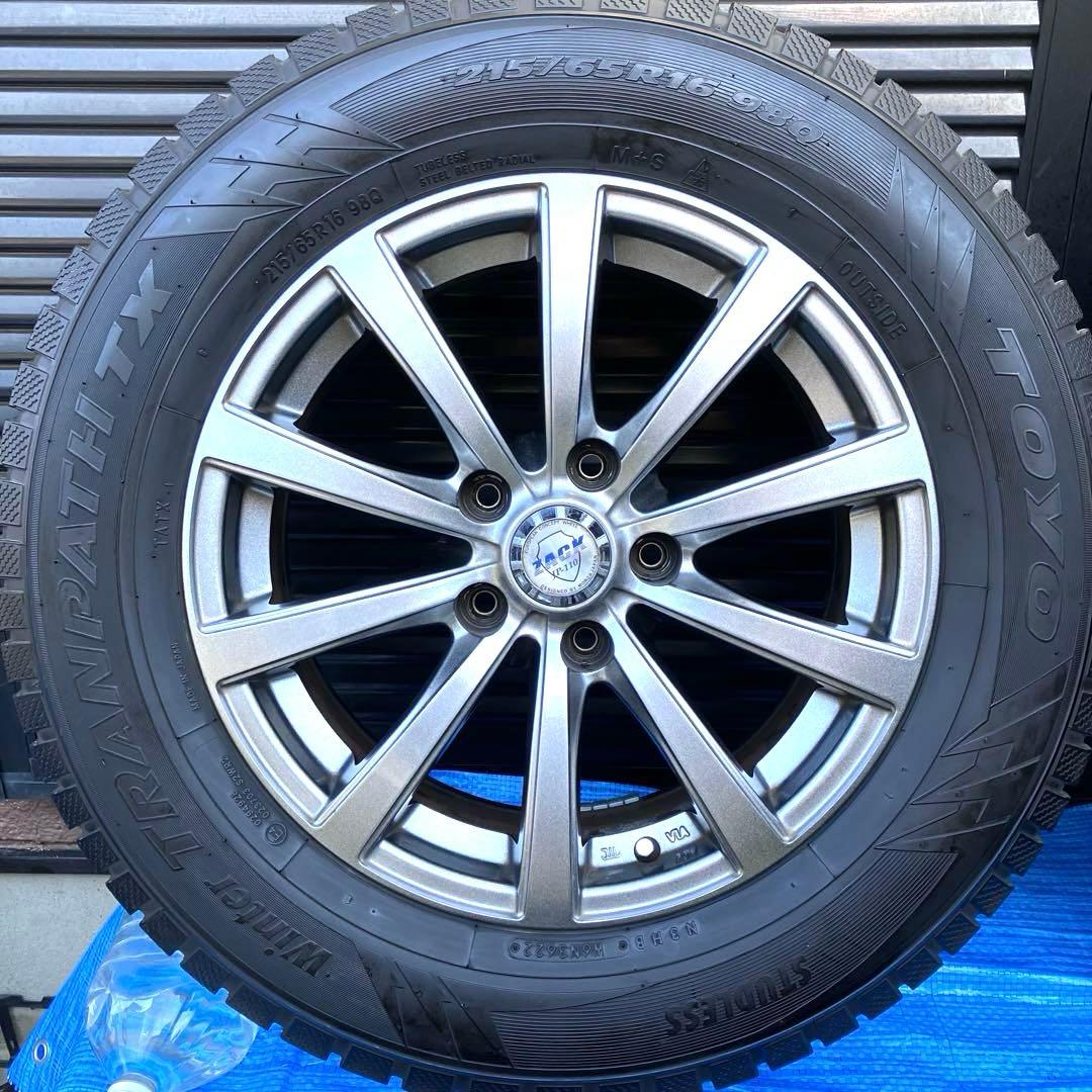 社外品　スタッドレスタイヤ　ホイールセット　215/65R16 ✨2022年製✨