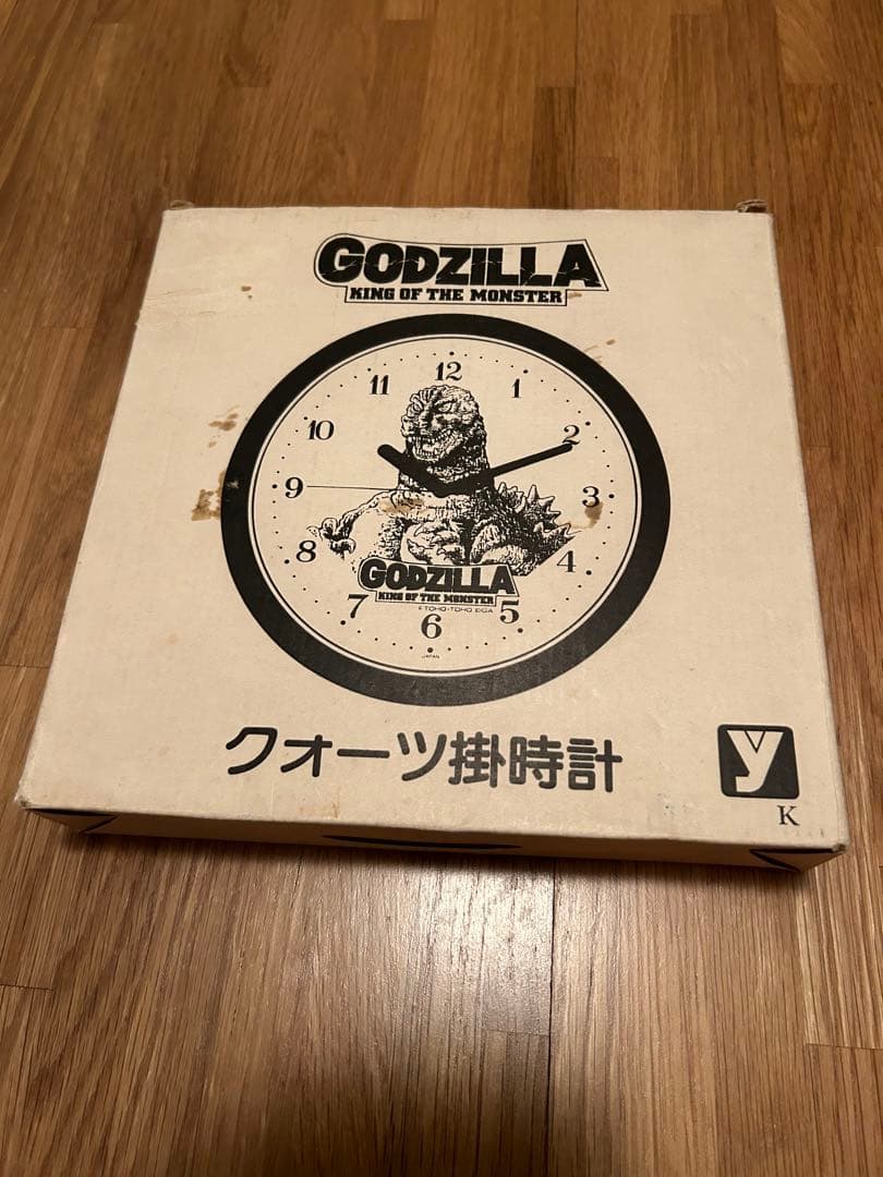 1992年ゴジラ掛時計‼︎新品未使用‼︎超激レア‼︎