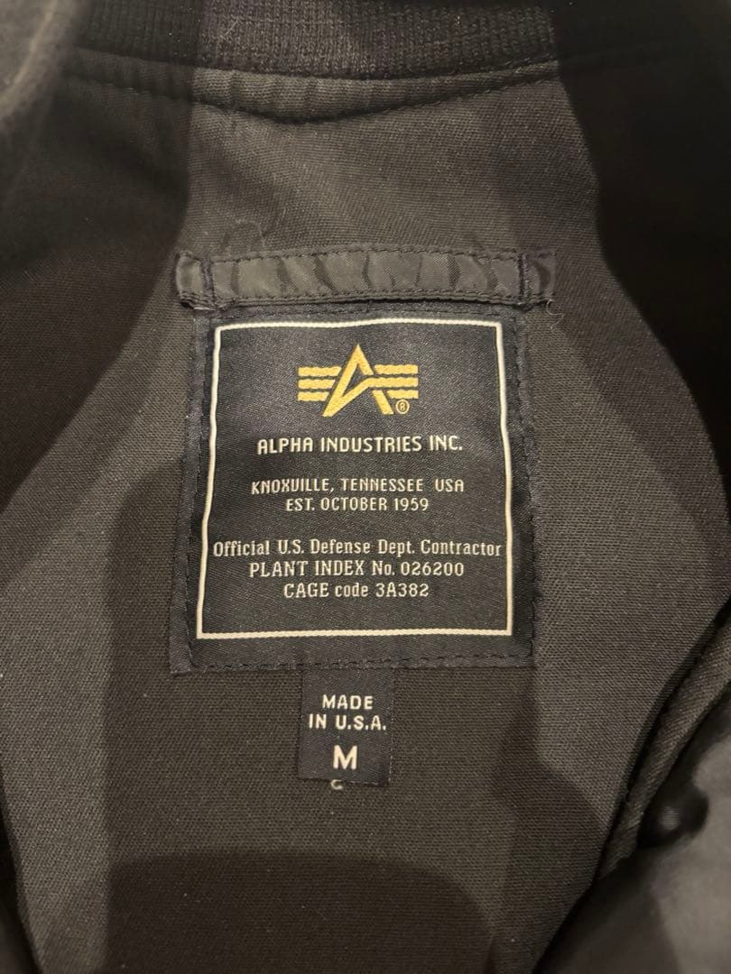 ALPHA INDUSTRIES　G-8 フライトジャケット M