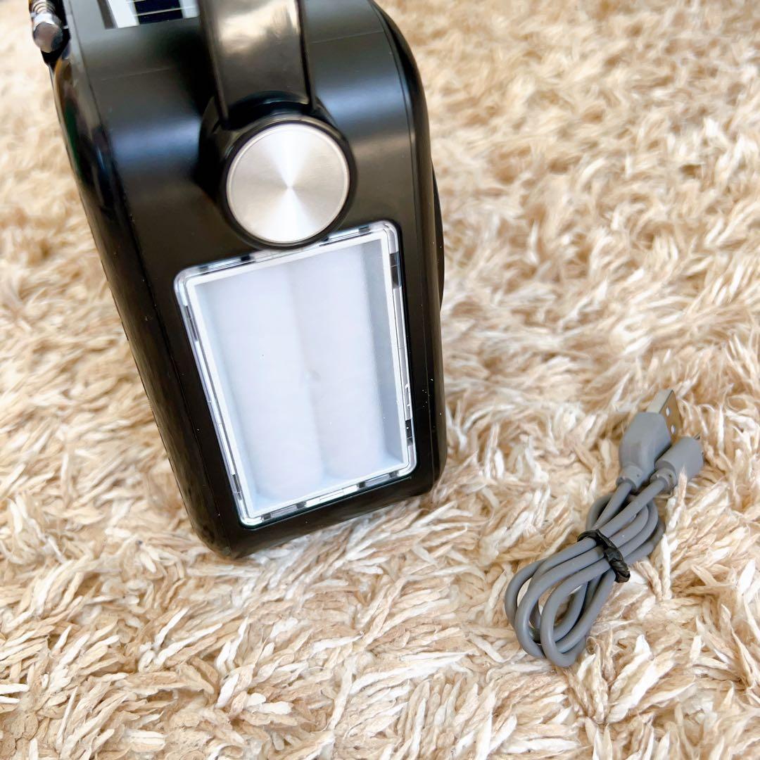 防災グッズ　ラジオ 懐中電灯ラジオ GOFM02
