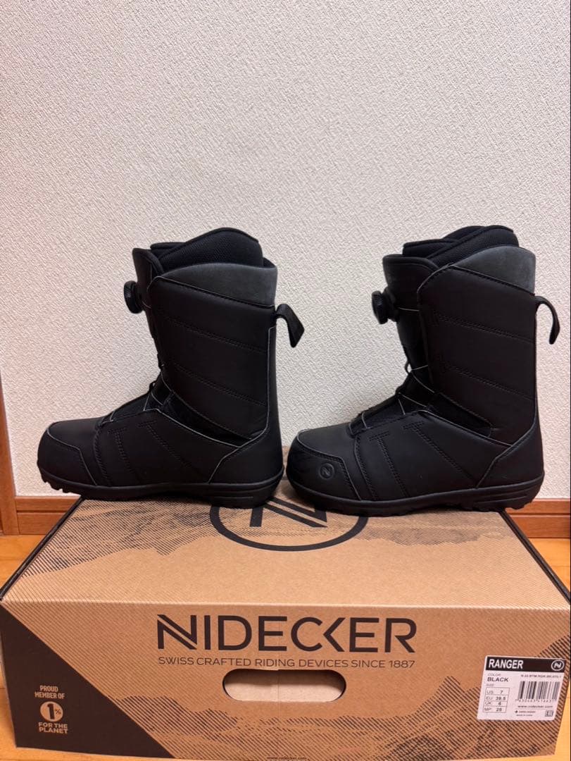 【美品】NIDECKER ナイデッカー RANGER スノーボード ブーツ