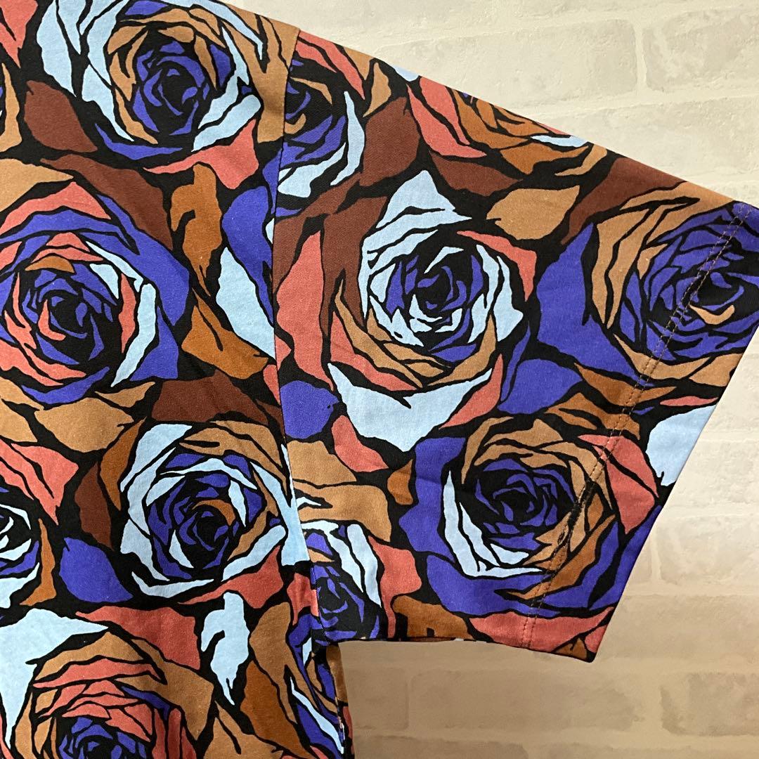 DRIES VAN NOTEN 21AW ドリスヴァンノッテン ローズ柄Tシャツ