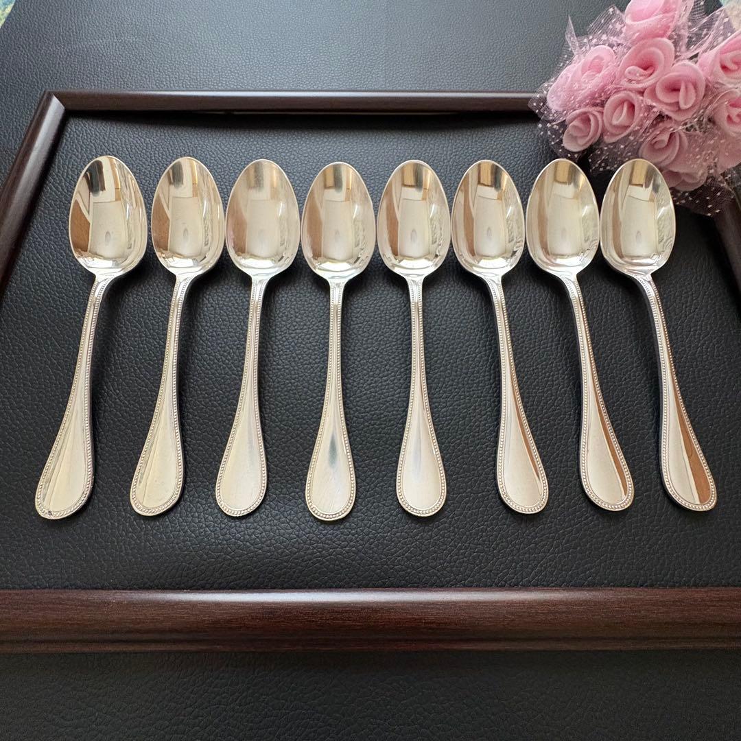 クリストフル　パール　コーヒースプーン8点