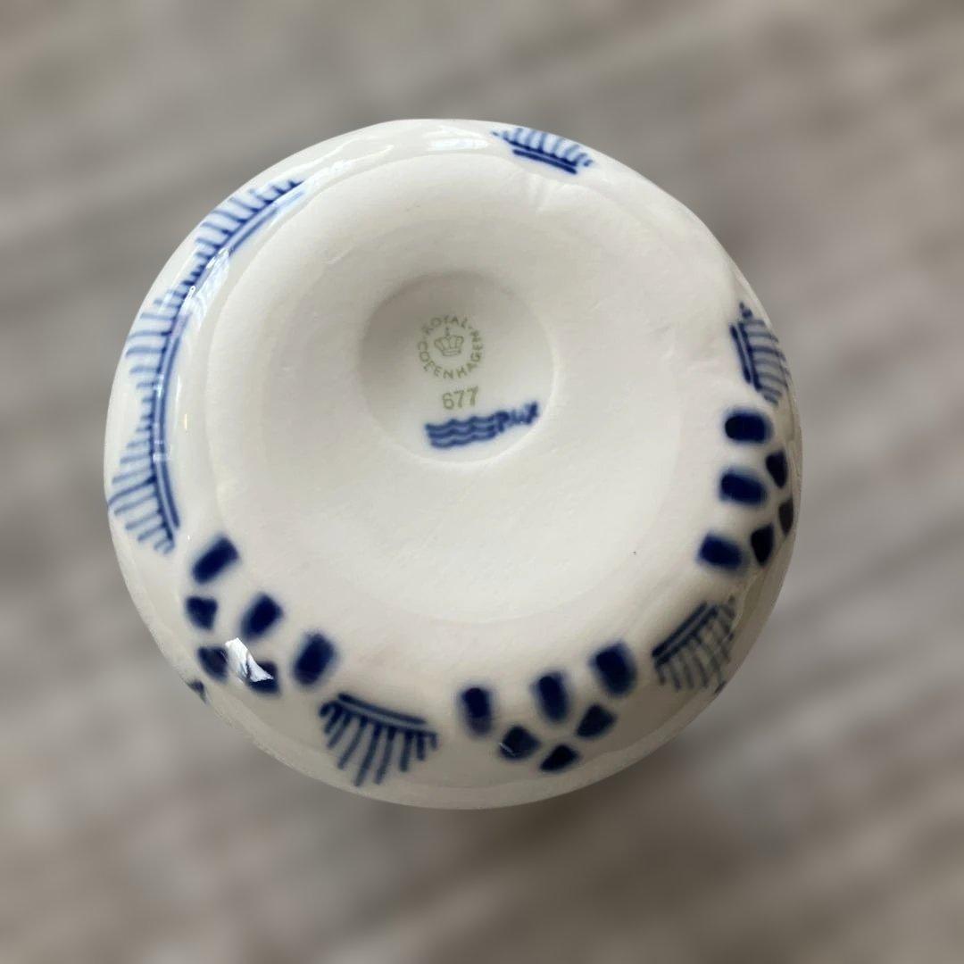 ロイヤルコペンハーゲン　ブルーエレメンツ　花瓶