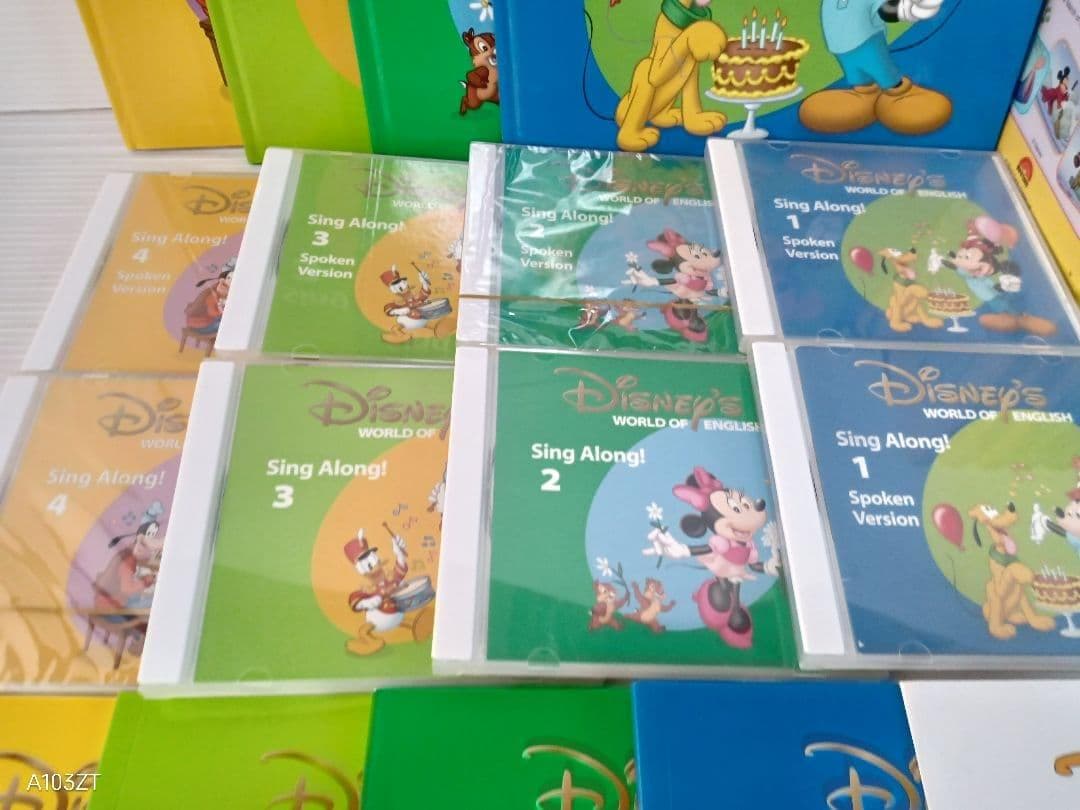2018年　DWE　ディズニー英語システム　シングアロングセット　新子役