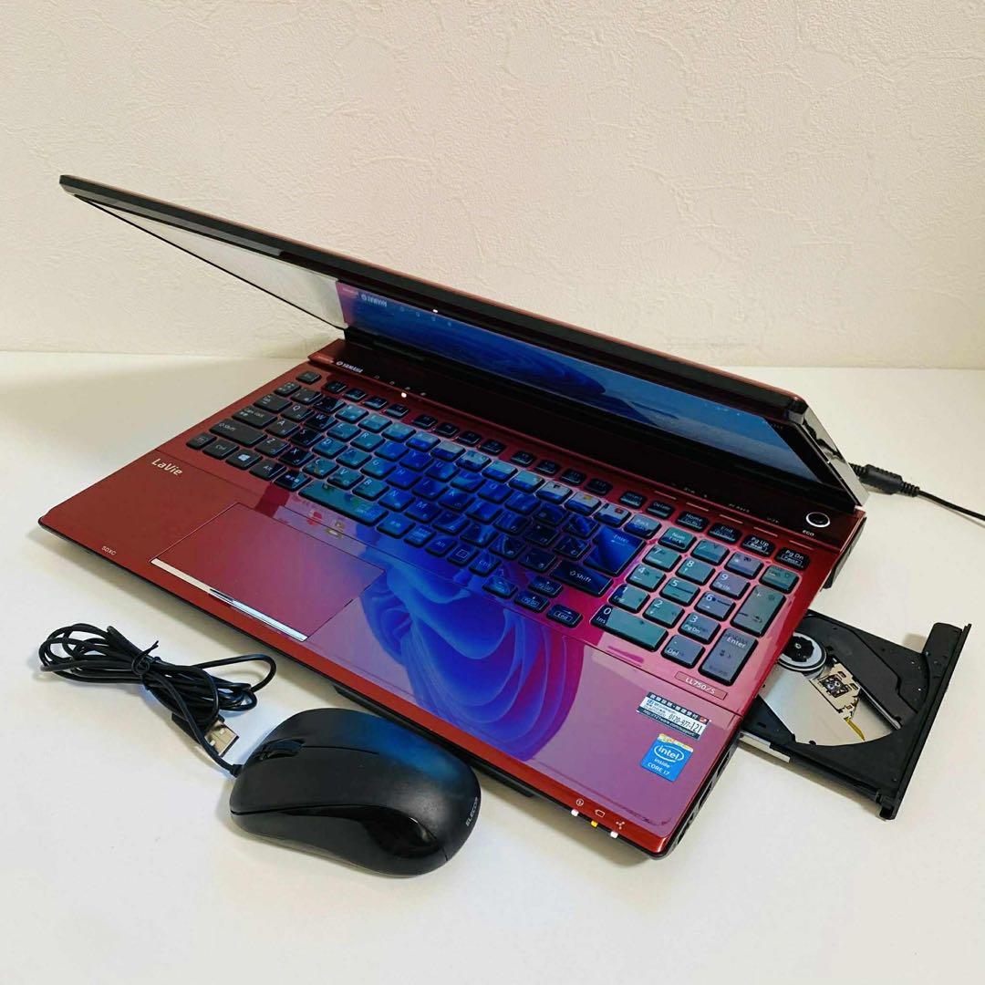 Y32 NECノートパソコン i7メモリ8G高速タッチパネル Windows11