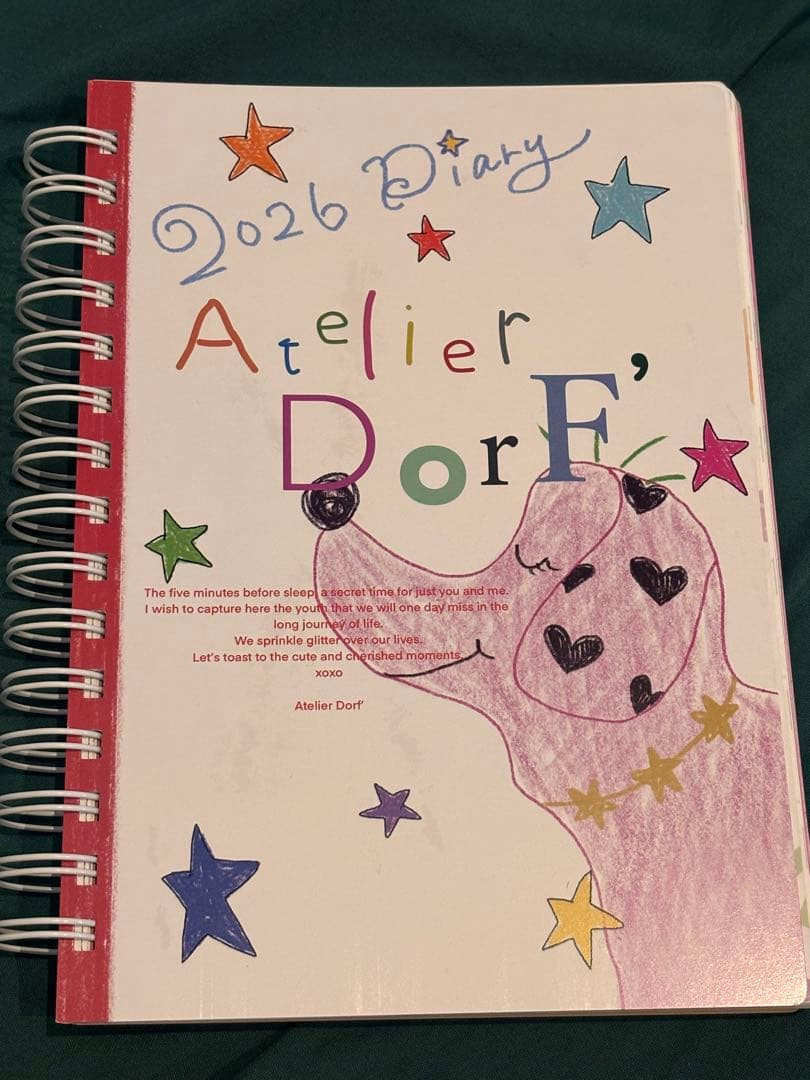 『Atelier DorF’』　2026年スケジュール帳