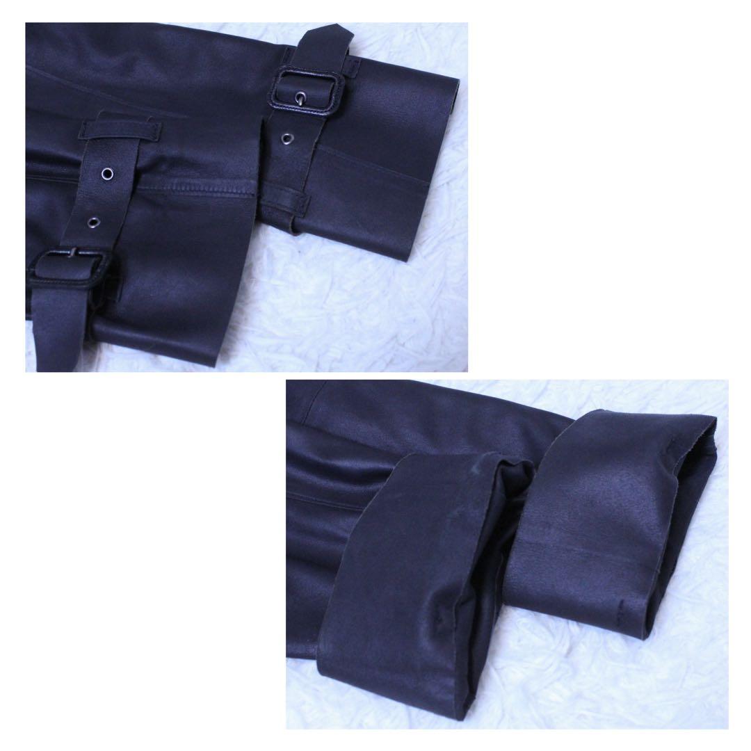 高級 rawtus raw+ ロウタス ヤギ革 トレンチコート カシミヤライナー