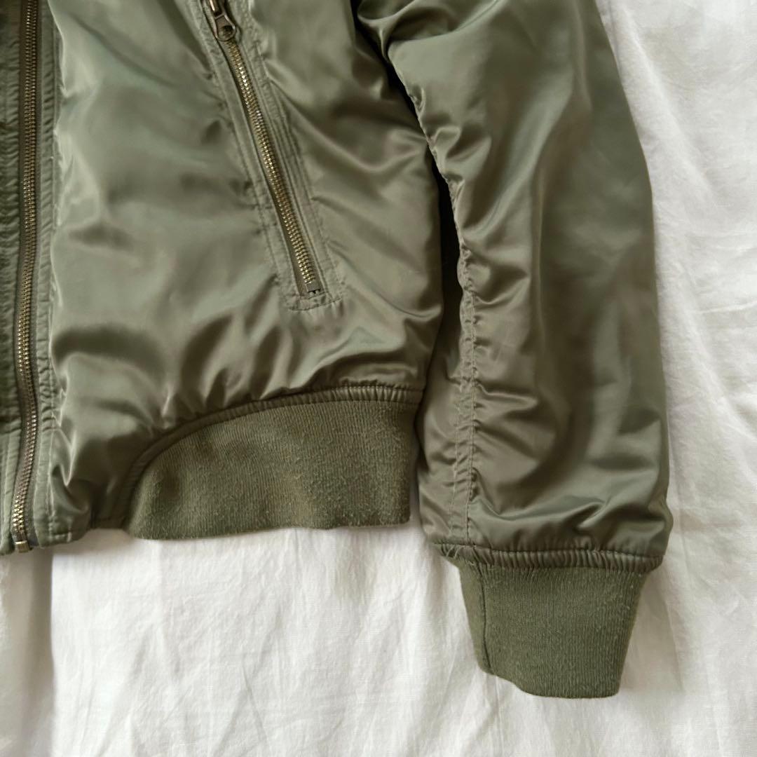 n2b archive fur jacket ma-1 y2k 短丈 00s