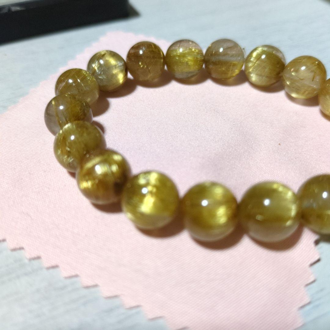 お得意ですキャッツアイルチルクォーツ ブレスレット138000円