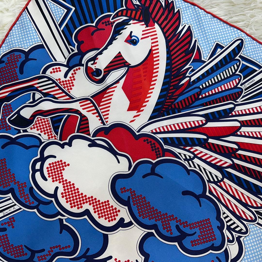 新品タグ付き✨HERMES エルメス Pegasus Pop カレ45