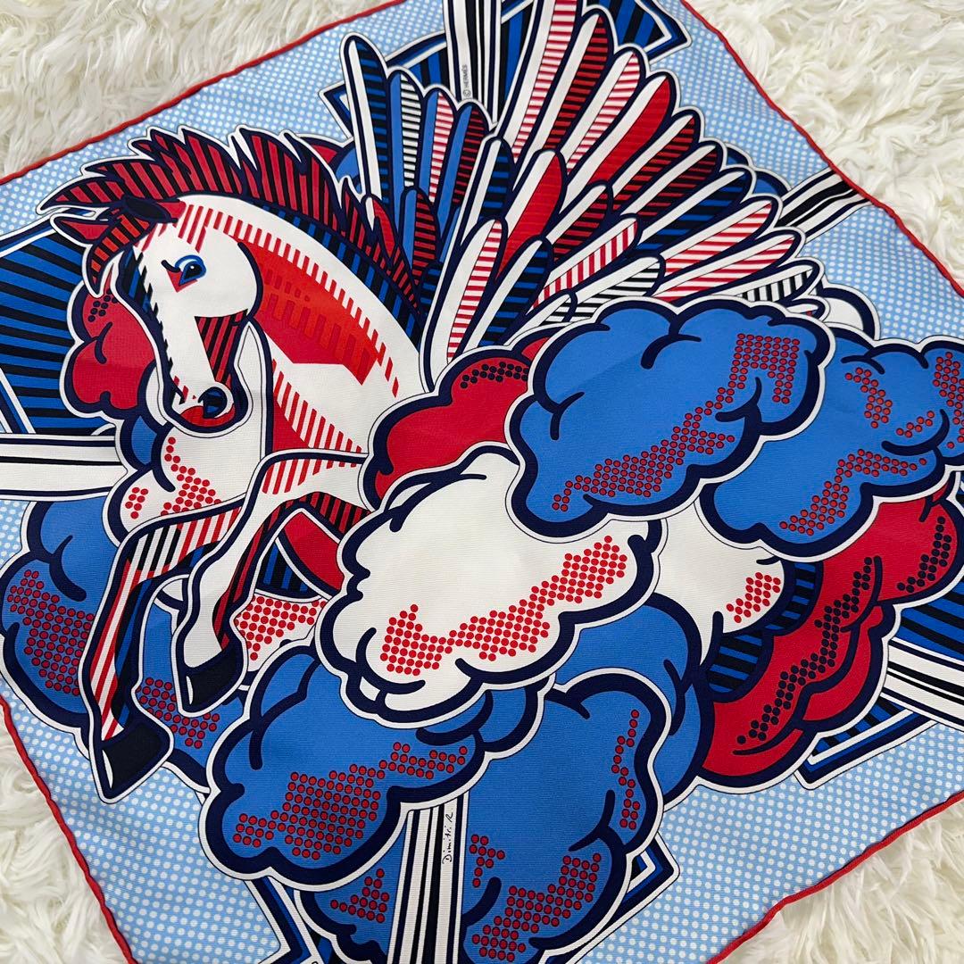 新品タグ付き✨HERMES エルメス Pegasus Pop カレ45