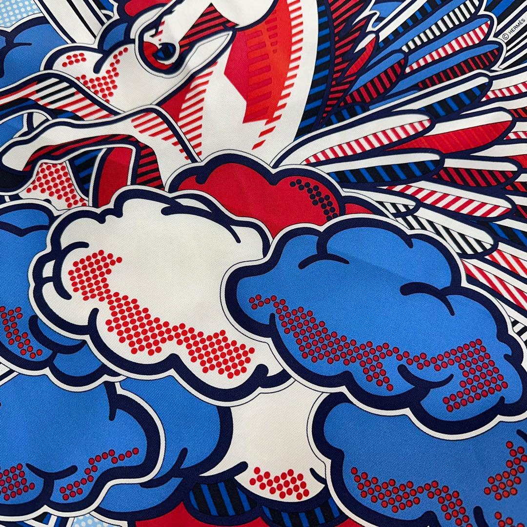 新品タグ付き✨HERMES エルメス Pegasus Pop カレ45