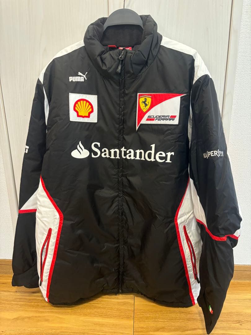 FERRARI PUMA チームジャケット 中綿 ブルゾン US XLサイズ