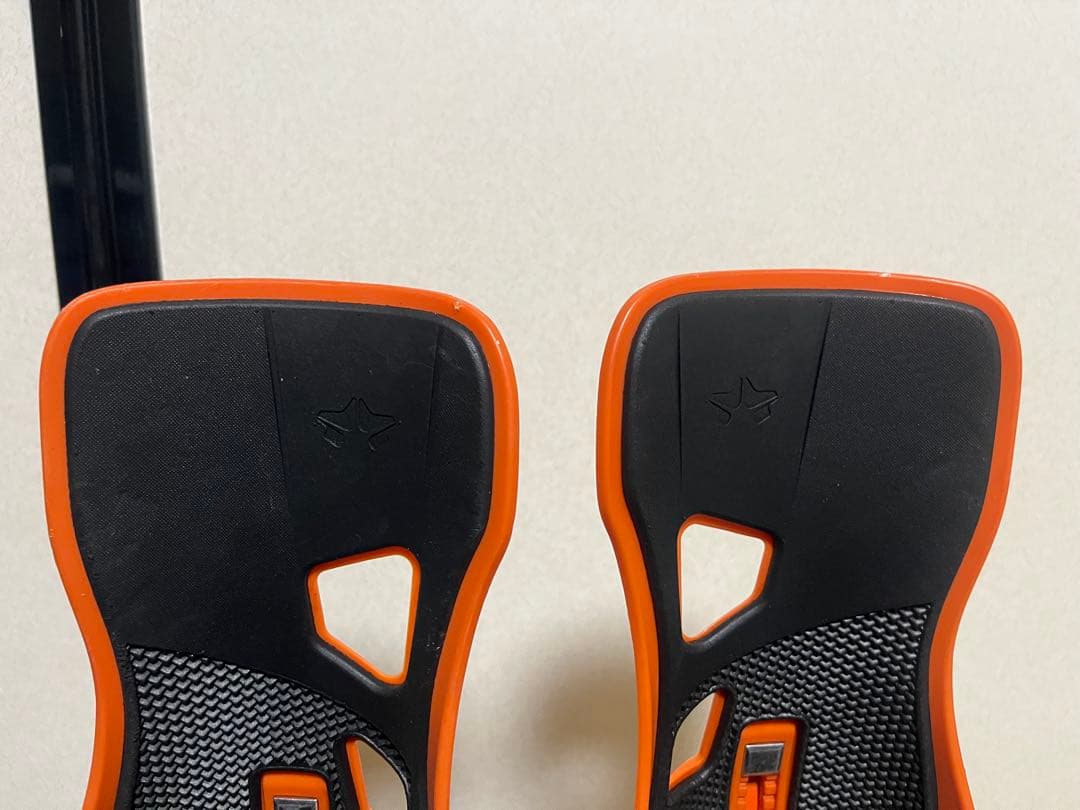 ROME CRUX 19-20スノーボードビンディング オレンジ　Ｌサイズ