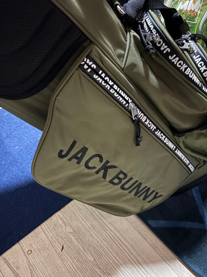 美品❕JACK BUNNY キャディバッグ オリーブ