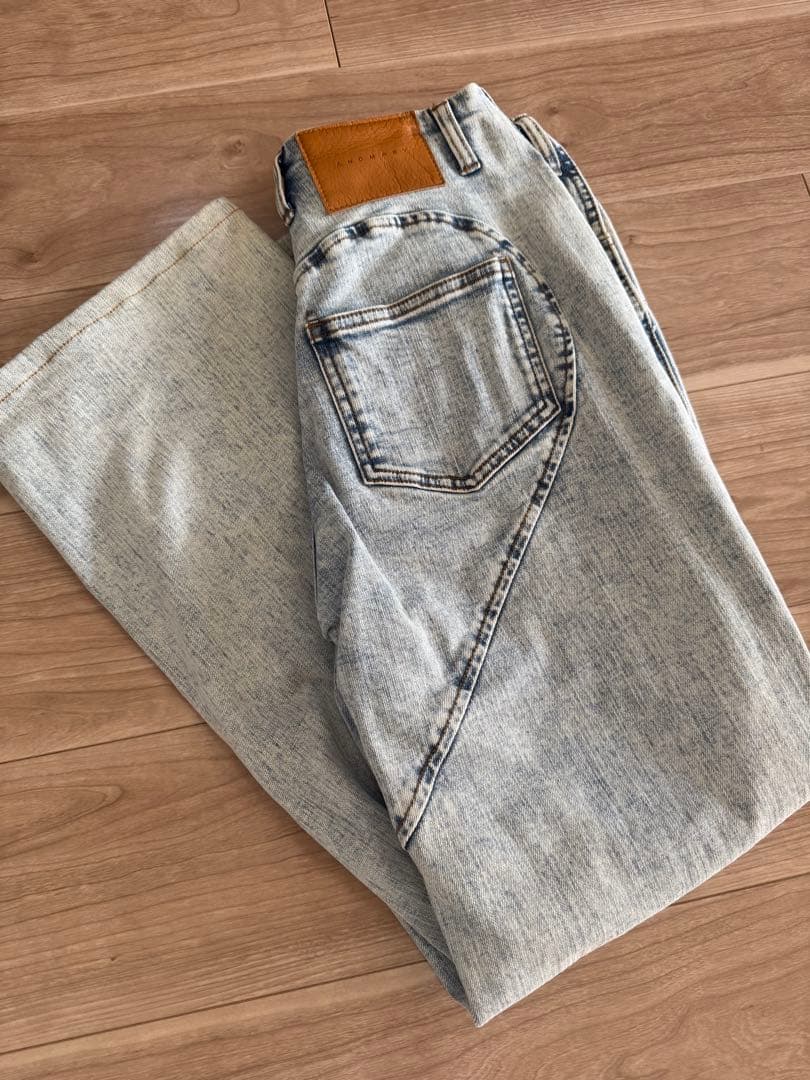 パンツ Andmary heart hip denim