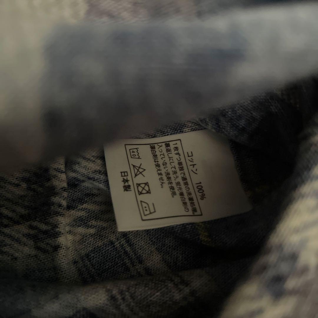 未使用品　COOTIE PRODUCTIONS チェック柄ネルシャツ