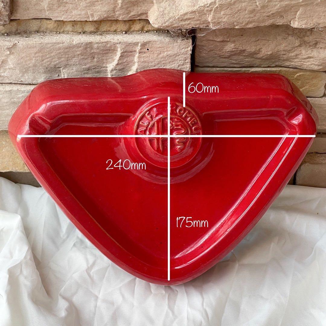 【ビンテージ】Alfa Romeo 灰皿(レッド)
