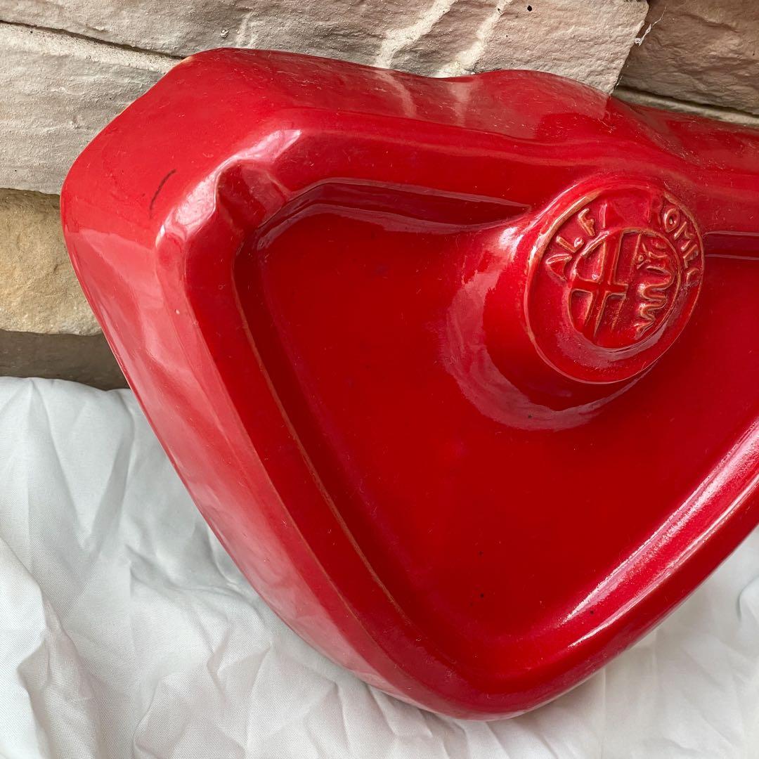 【ビンテージ】Alfa Romeo 灰皿(レッド)