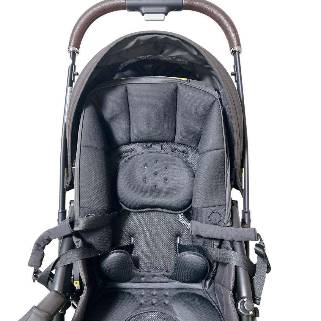 極美品　Aprica ラクーナクッションフリーAB 上位モデル ベビーカー
