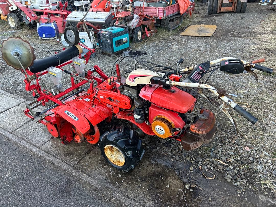 宮崎　シバウラ マルチ管理機 マルチャー 平畝　畝立て 成型機　播種機 動画あり