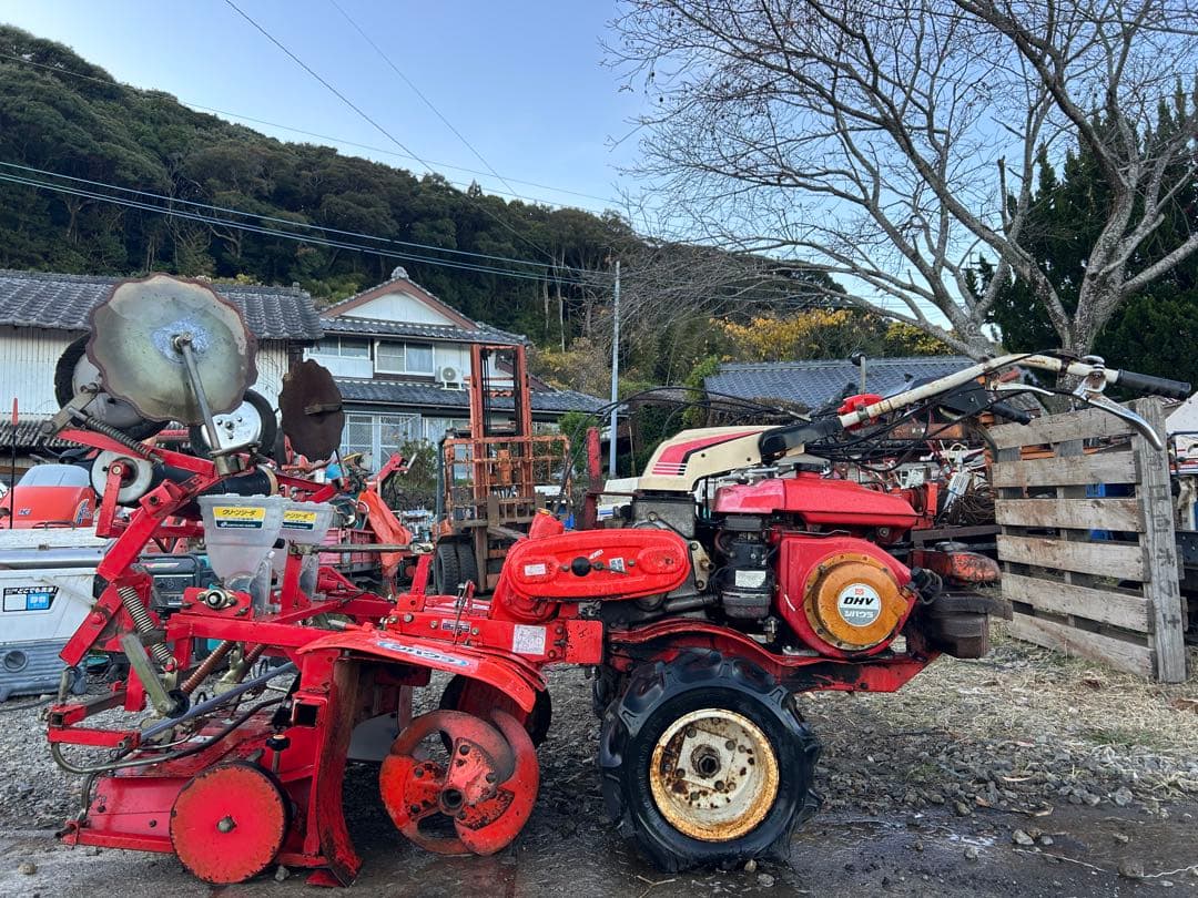 宮崎　シバウラ マルチ管理機 マルチャー 平畝　畝立て 成型機　播種機 動画あり