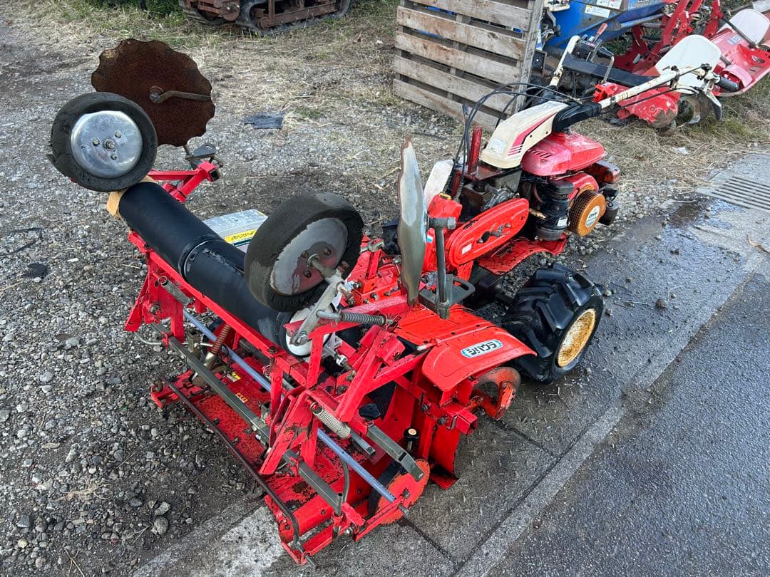 宮崎　シバウラ マルチ管理機 マルチャー 平畝　畝立て 成型機　播種機 動画あり