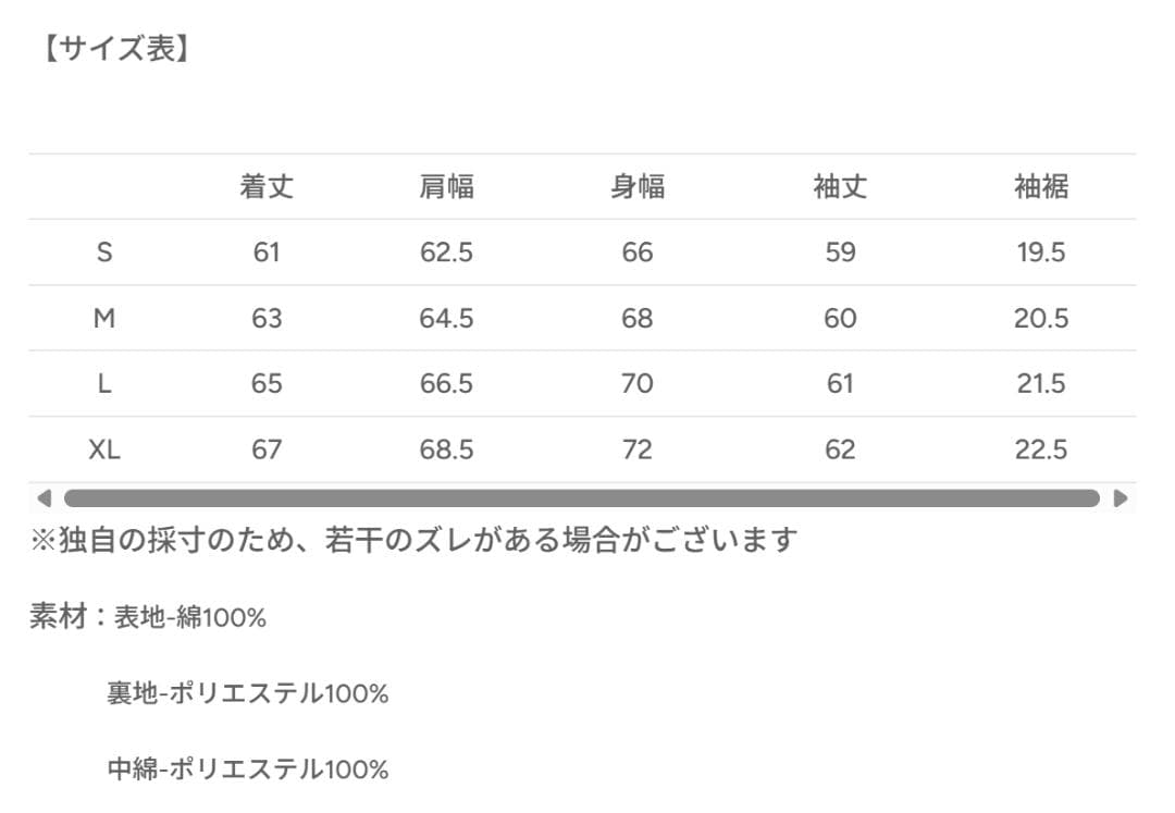 L2205　ウォッシュドファージャケットL　地底人ONLINE