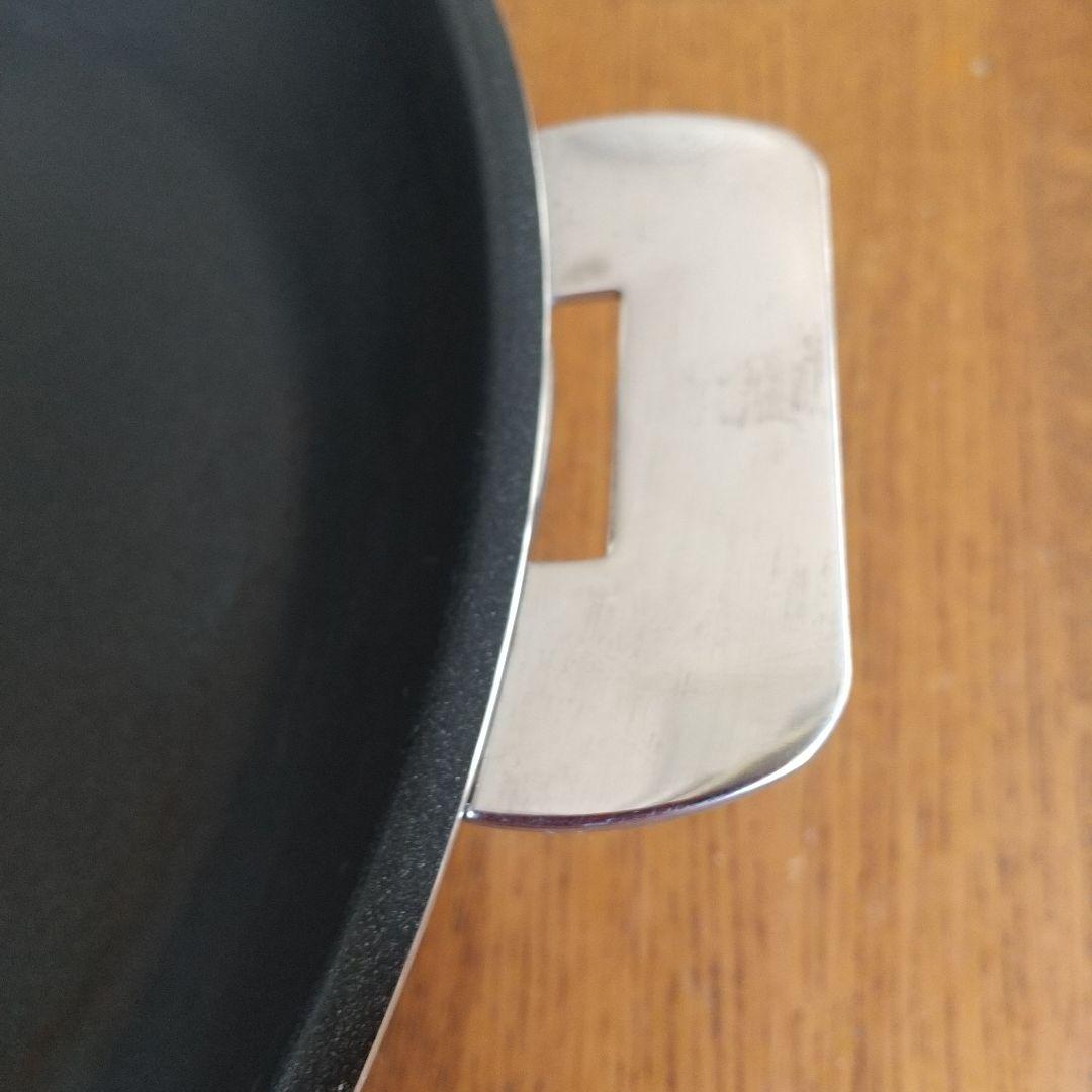 CRISTEL　claasINDUCTION　28㎝　金属製グリルパン　蓋ナシ