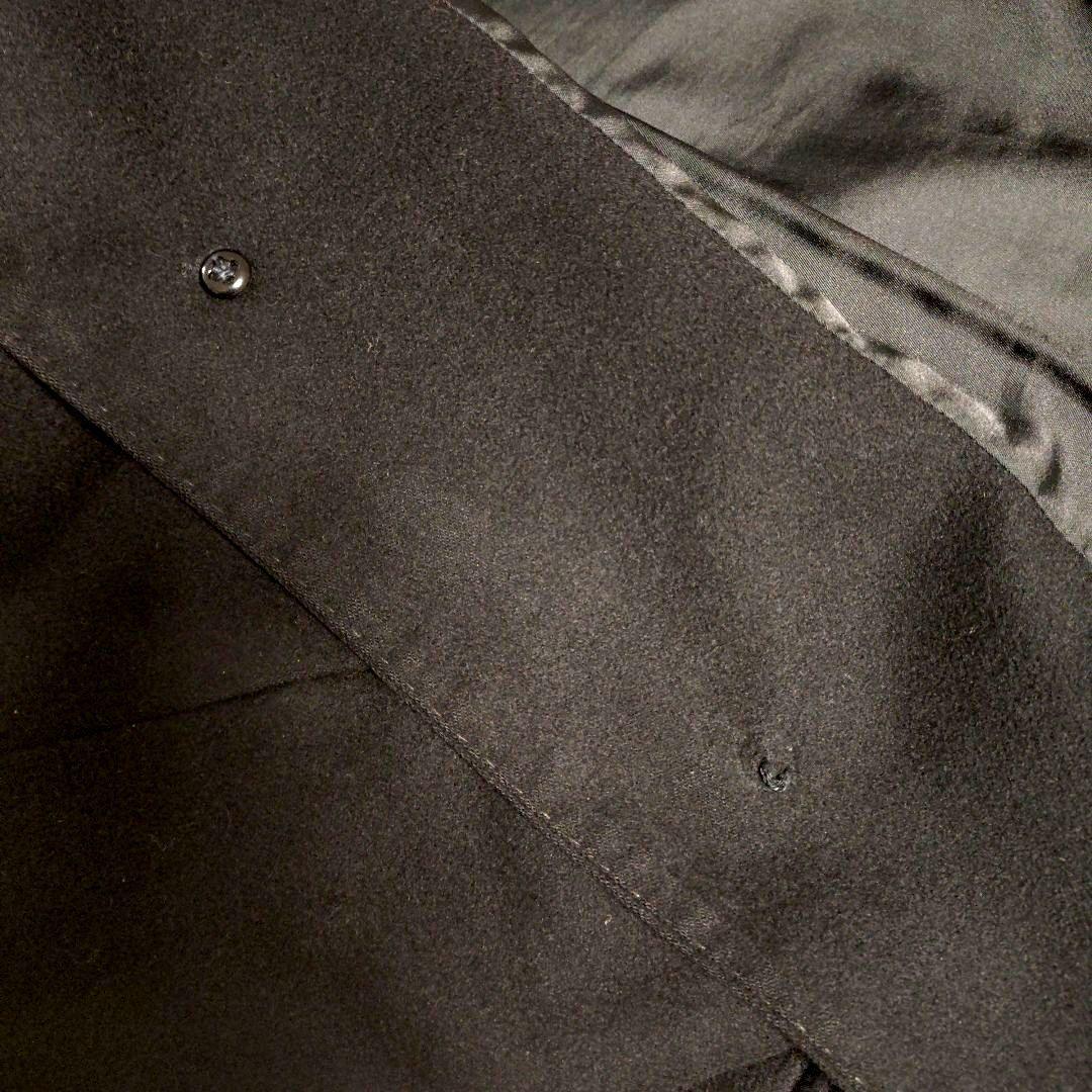 Zegna ゼニア　カシミヤ100％　チェスターロングコート濃紺