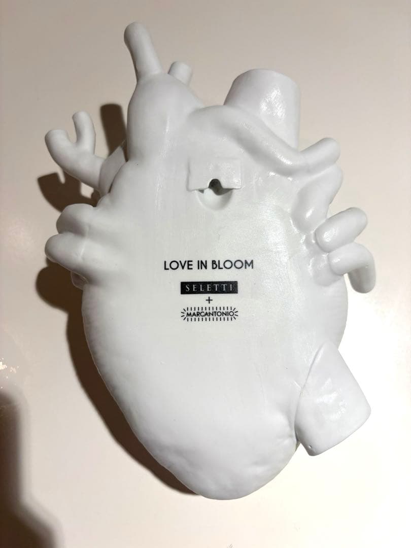 美品SELETTI セレッティLOVE IN BLOOM 心臓フラワーベース花瓶