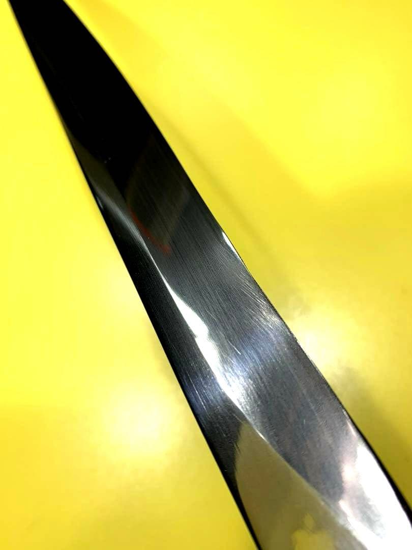 堺　柳刃包丁　刃渡り22cm　波紋出ています。