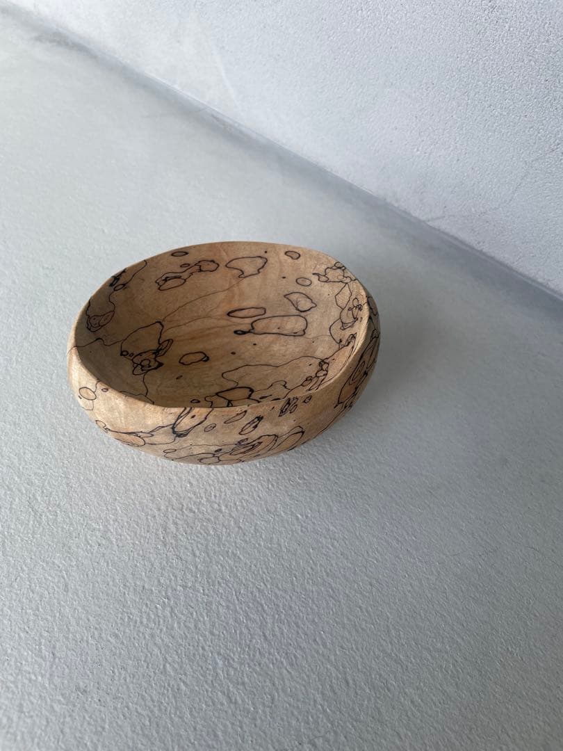 吉川和人 木のボウル 栃の木 スポルテッド