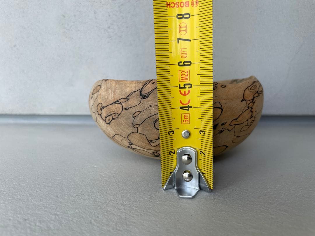 吉川和人 木のボウル 栃の木 スポルテッド