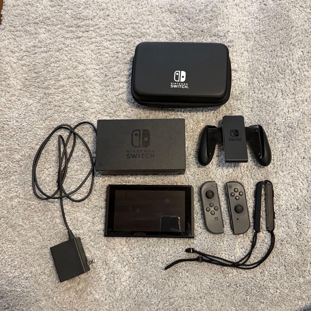 Nintendo Switch 本体 ブラック セット(箱無、BOX付き)