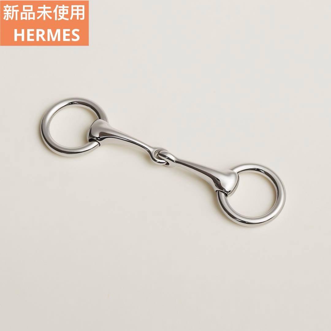 新品 HERMES エルメス スカーフリング ツイリー 《ミニ・モール》