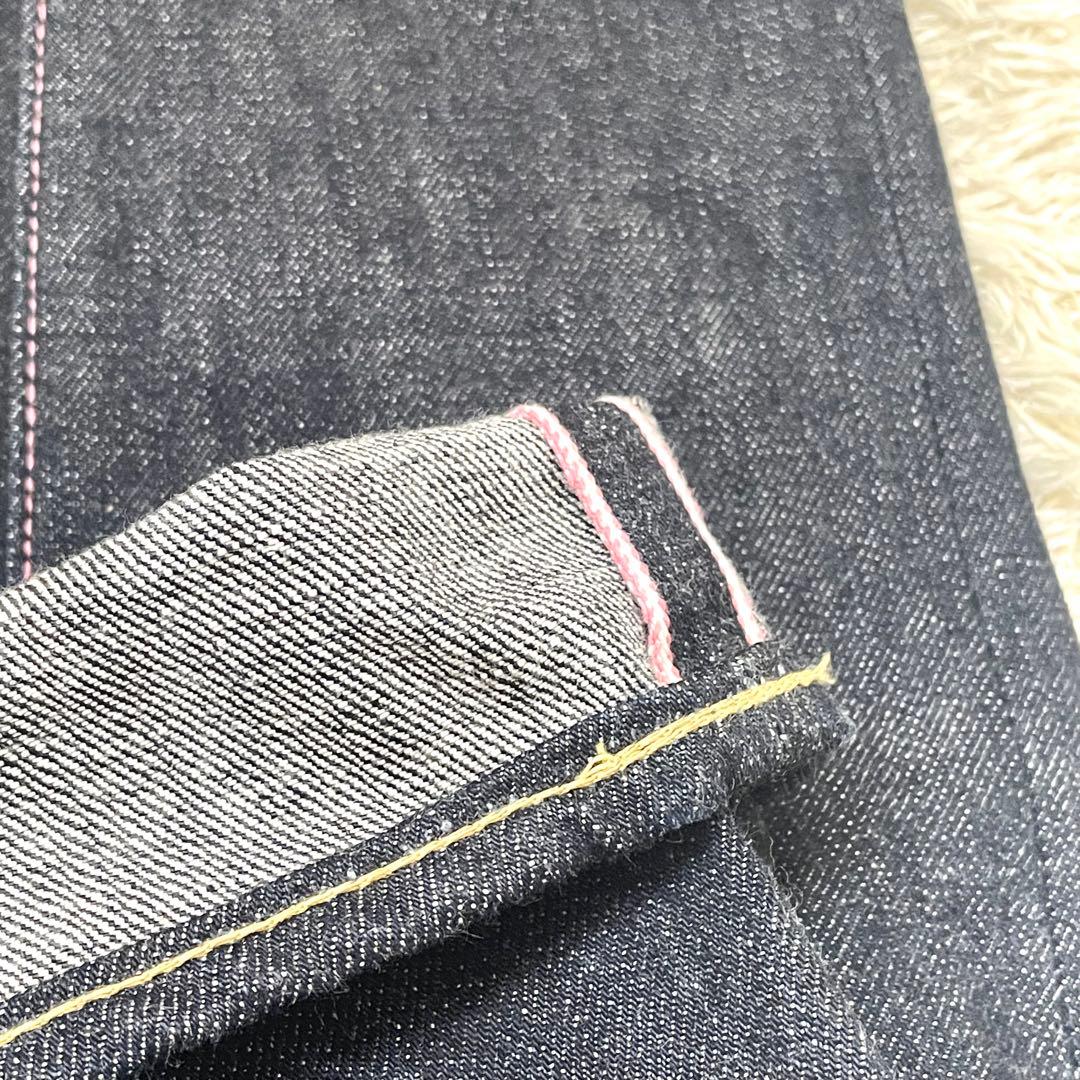 桃太郎ジーンズ　デニム　ジーンズ　濃紺　【美品】 タグ付き　5005sp w26