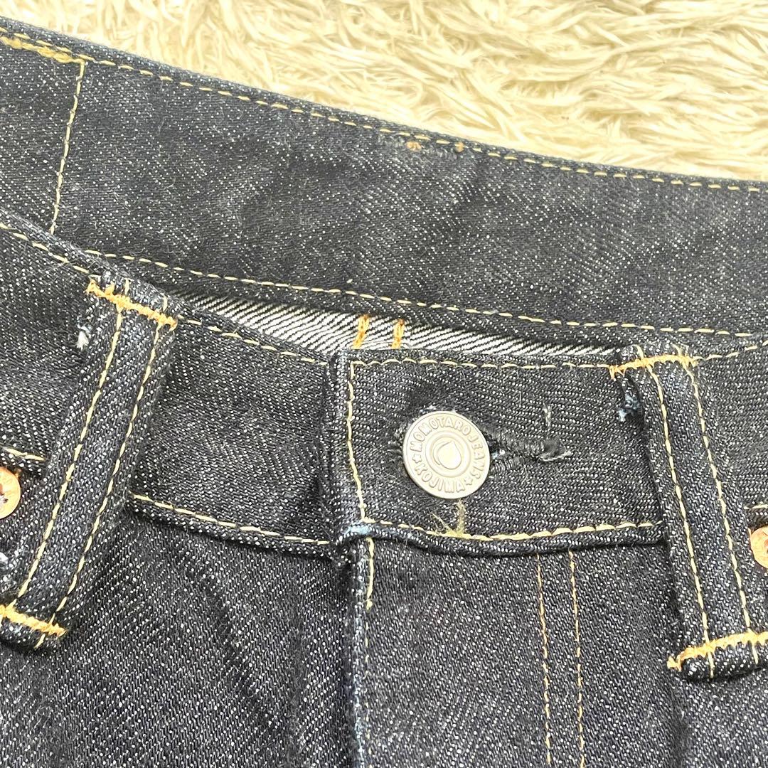 桃太郎ジーンズ　デニム　ジーンズ　濃紺　【美品】 タグ付き　5005sp w26