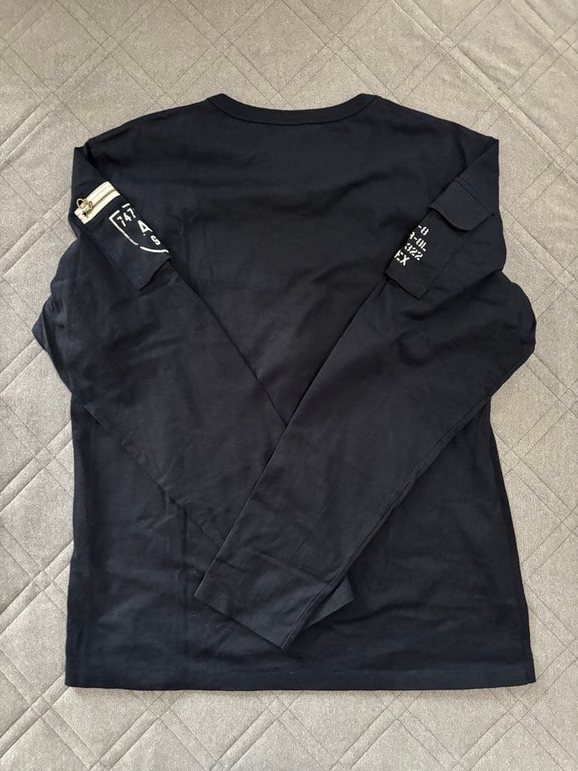 AVIREX Tシャツ XLサイズ ネイビー ホワイト