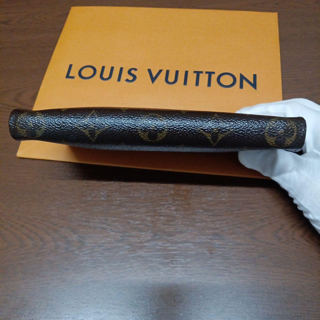 ルイ・ヴィトン。美品モノグラム、ポルトモネ、ジップ長財布