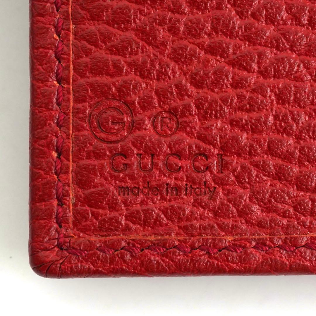 ✨新品未使用・箱付き✨　GUCCI ミニ財布　インターロッキング　二つ折り　GG