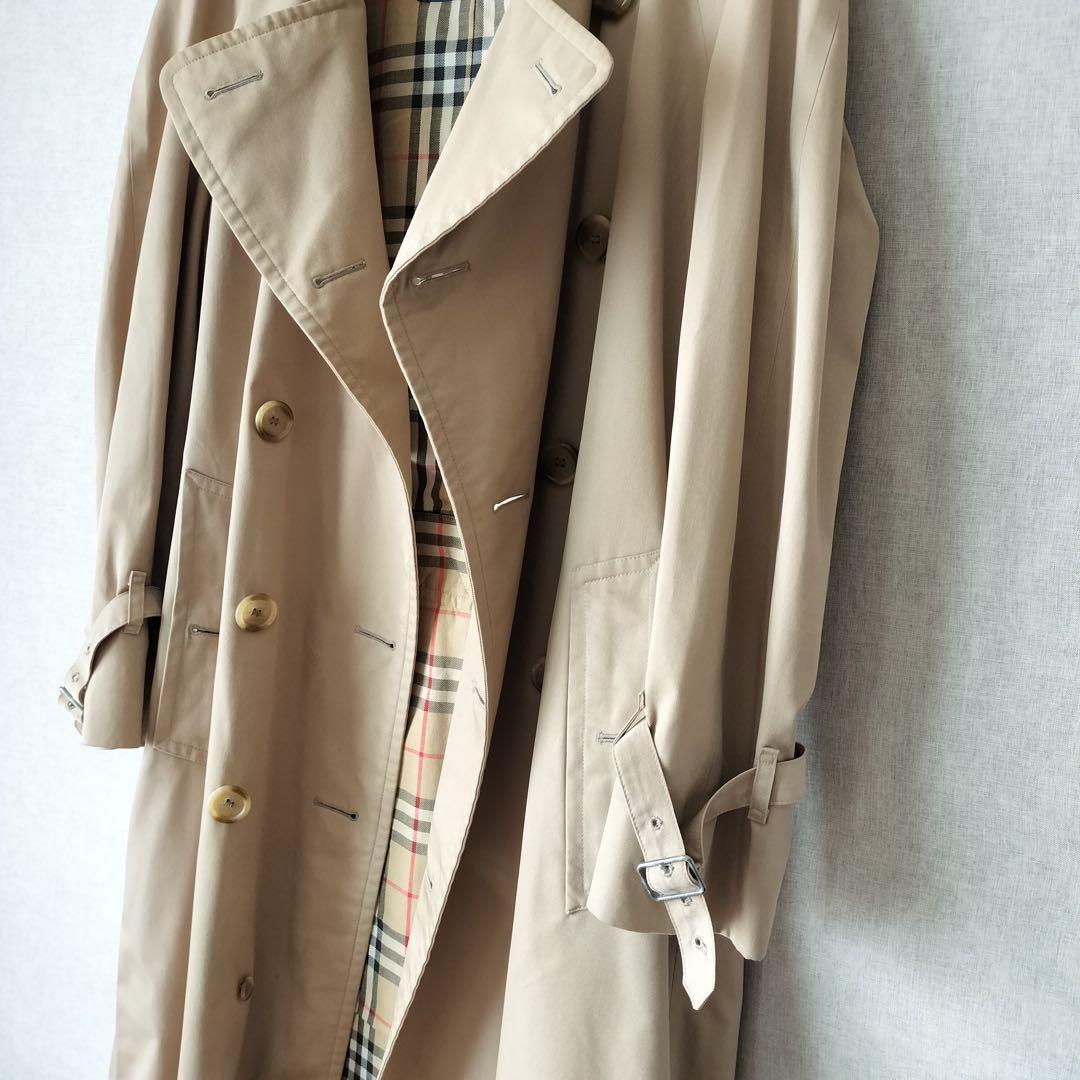 バーバリー トレンチコート ベージュ ノバチェック Burberry 裏地付き