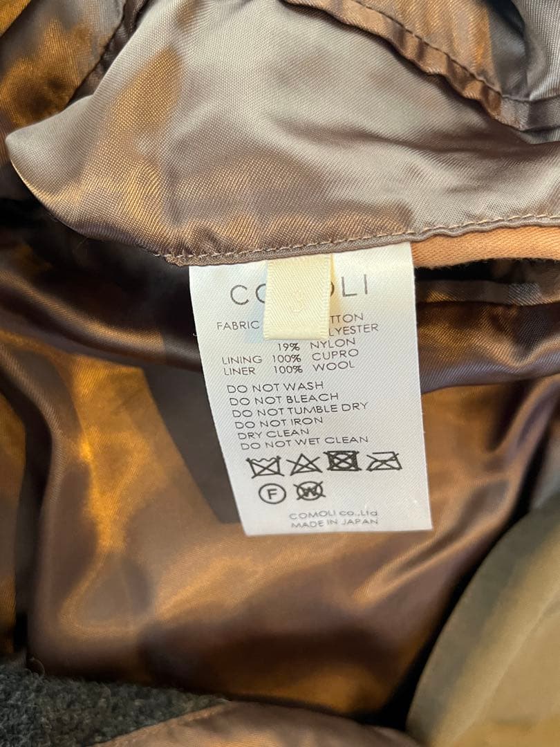 comoli 19AW タイロッケンコート 3