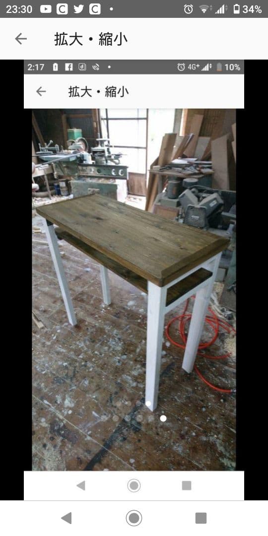 ネイルテーブル diy カウンター